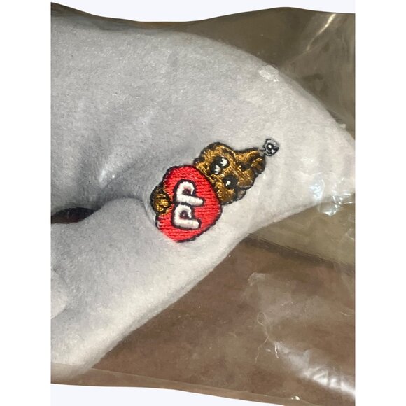 Vintage 1986 Tonka Gray Pound Puppies Plush Dog Toy - Picture 7 of 12